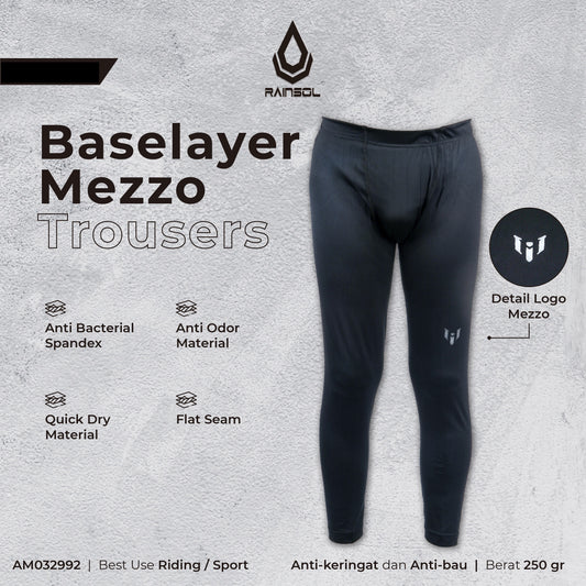 Baselayer Mezzo Trousers | Celana Panjang Baselayer Pengendara Motor